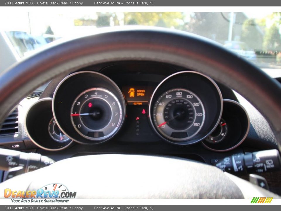2011 Acura MDX Crystal Black Pearl / Ebony Photo #23