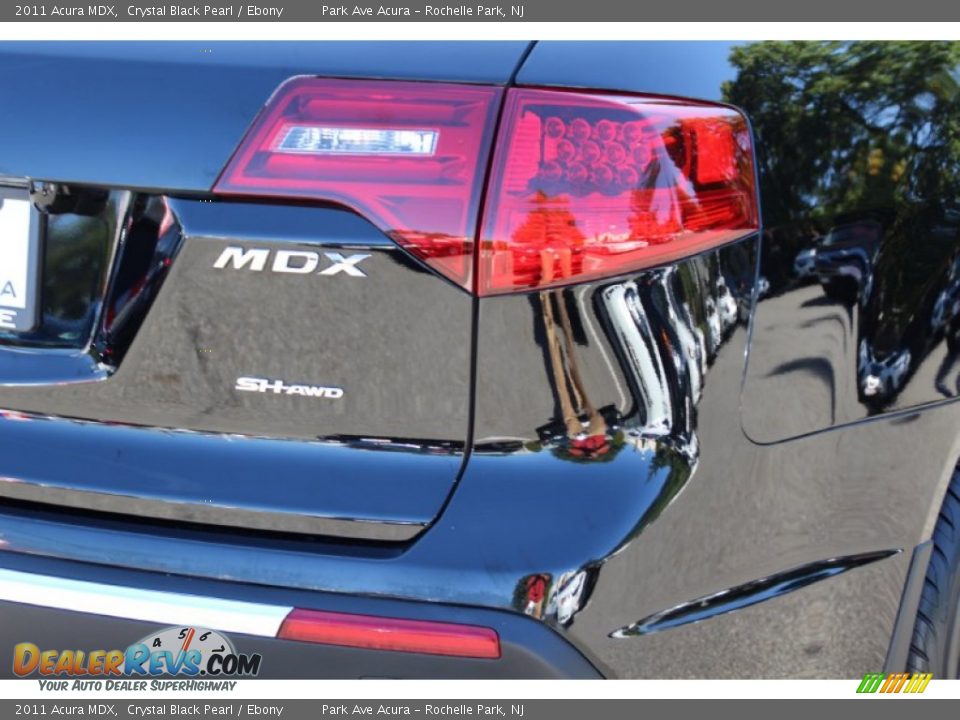2011 Acura MDX Crystal Black Pearl / Ebony Photo #25
