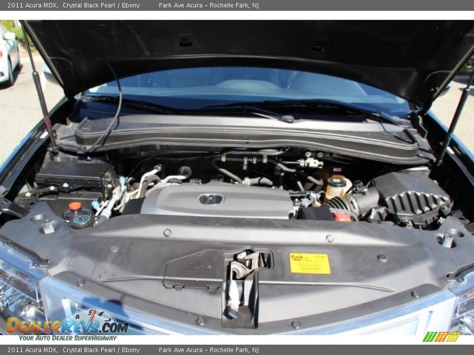 2011 Acura MDX Crystal Black Pearl / Ebony Photo #32