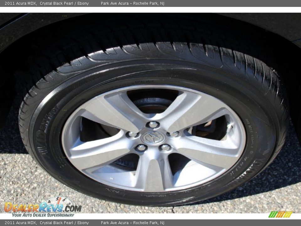 2011 Acura MDX Crystal Black Pearl / Ebony Photo #35