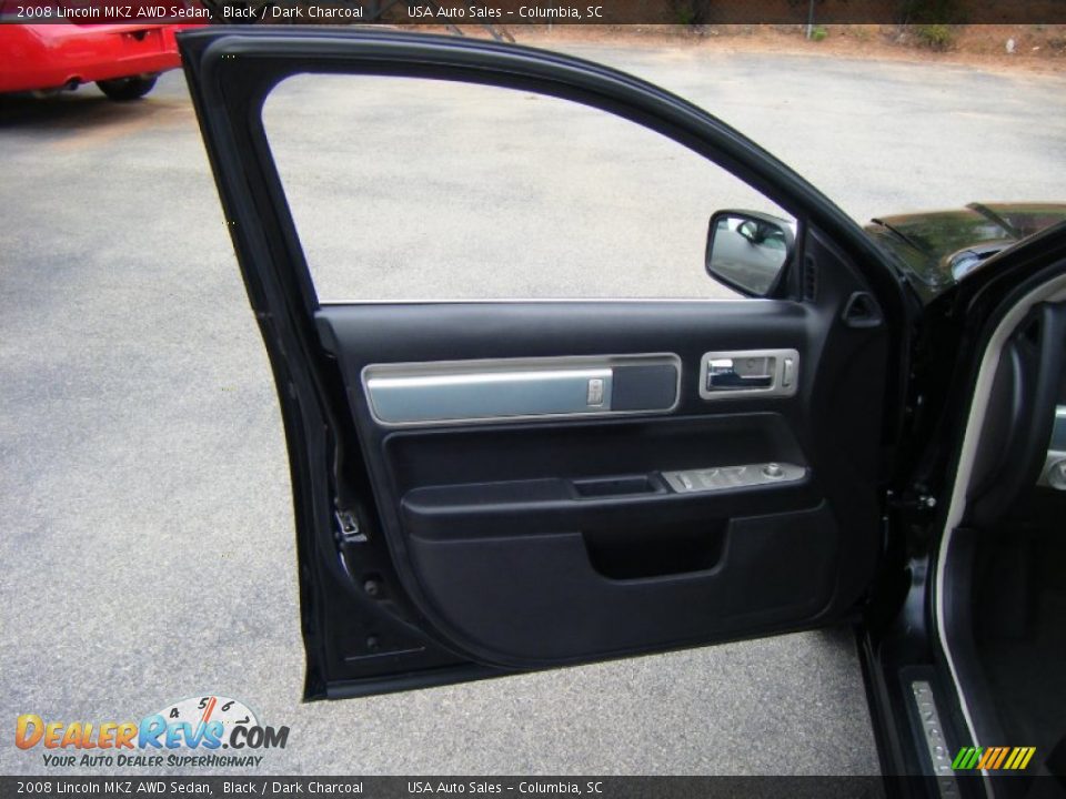 2008 Lincoln MKZ AWD Sedan Black / Dark Charcoal Photo #9