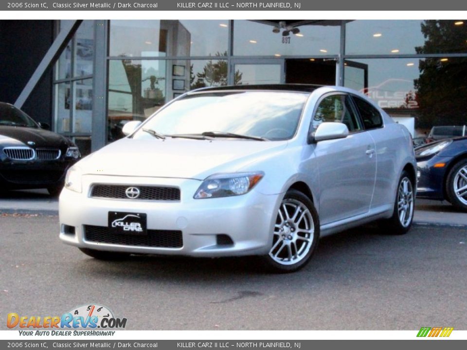2006 Scion tC Classic Silver Metallic / Dark Charcoal Photo #3