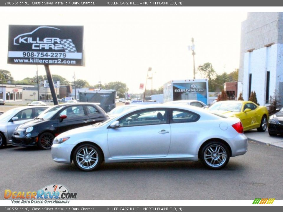 2006 Scion tC Classic Silver Metallic / Dark Charcoal Photo #4