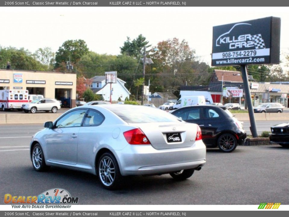 2006 Scion tC Classic Silver Metallic / Dark Charcoal Photo #5