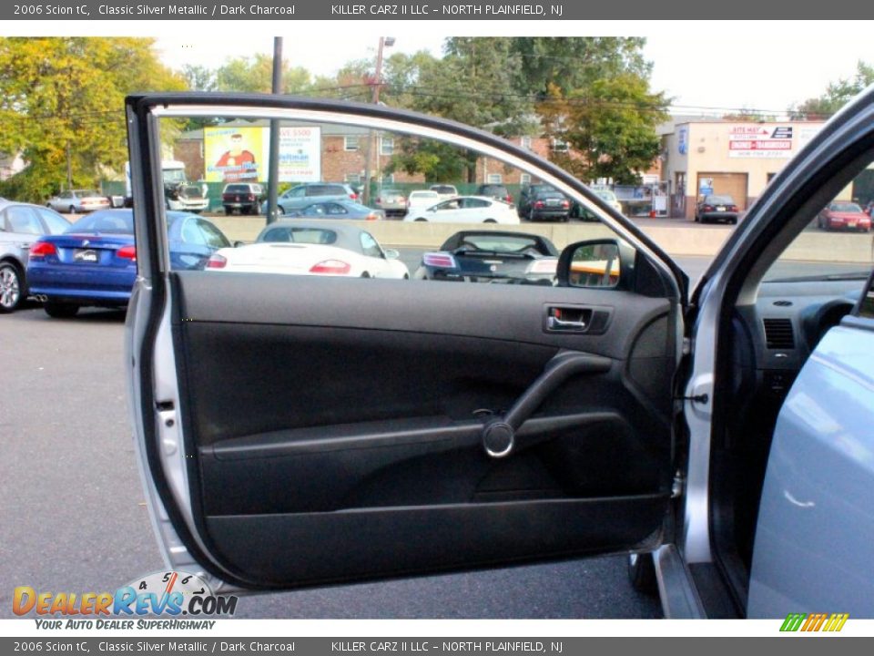 2006 Scion tC Classic Silver Metallic / Dark Charcoal Photo #9