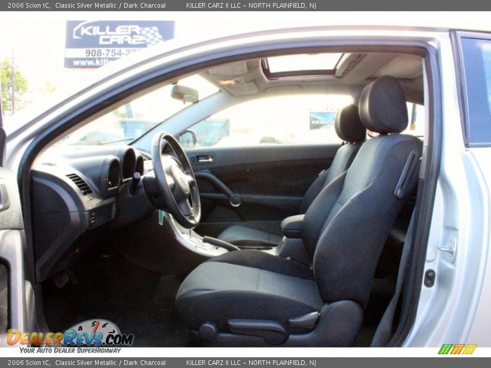 2006 Scion tC Classic Silver Metallic / Dark Charcoal Photo #11