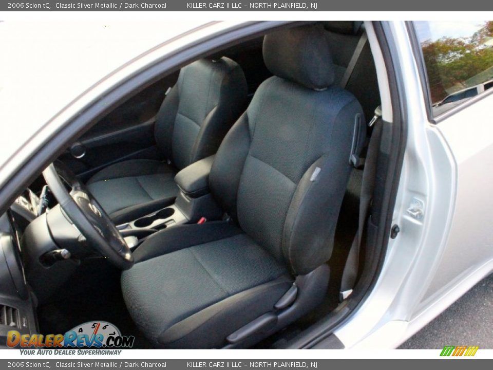 2006 Scion tC Classic Silver Metallic / Dark Charcoal Photo #13