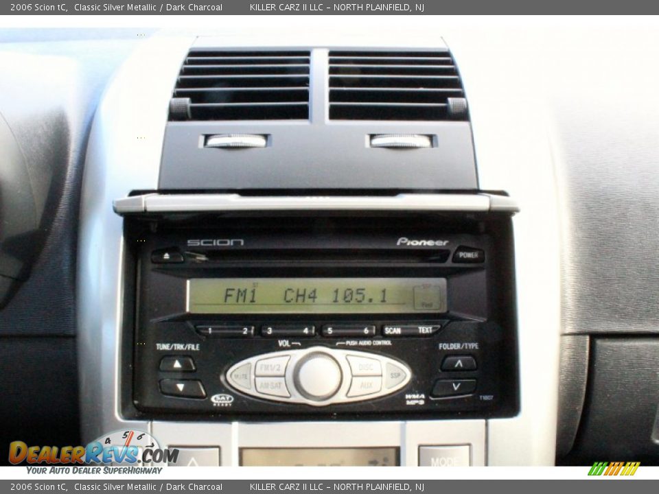 2006 Scion tC Classic Silver Metallic / Dark Charcoal Photo #15