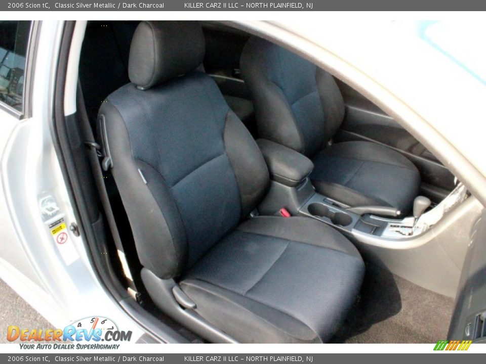 2006 Scion tC Classic Silver Metallic / Dark Charcoal Photo #22