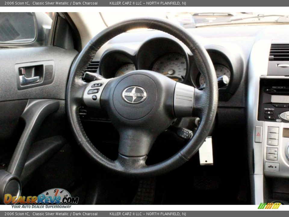 2006 Scion tC Classic Silver Metallic / Dark Charcoal Photo #30