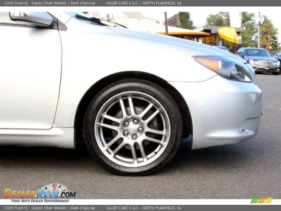 2006 Scion tC Classic Silver Metallic / Dark Charcoal Photo #31