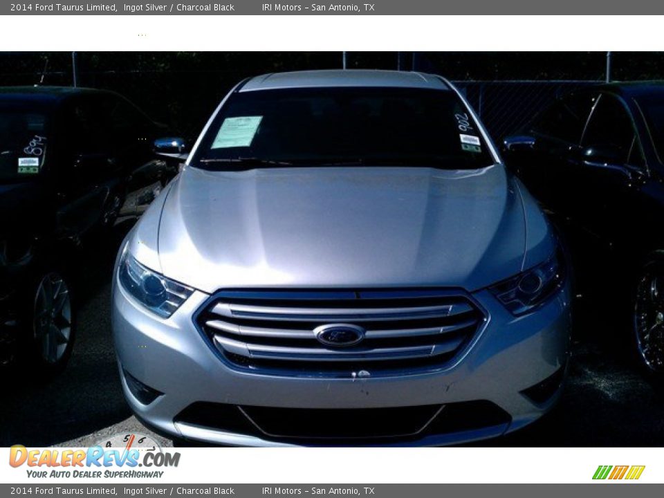 2014 Ford Taurus Limited Ingot Silver / Charcoal Black Photo #9