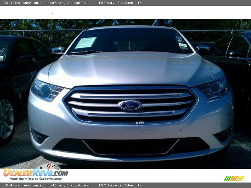 2014 Ford Taurus Limited Ingot Silver / Charcoal Black Photo #10
