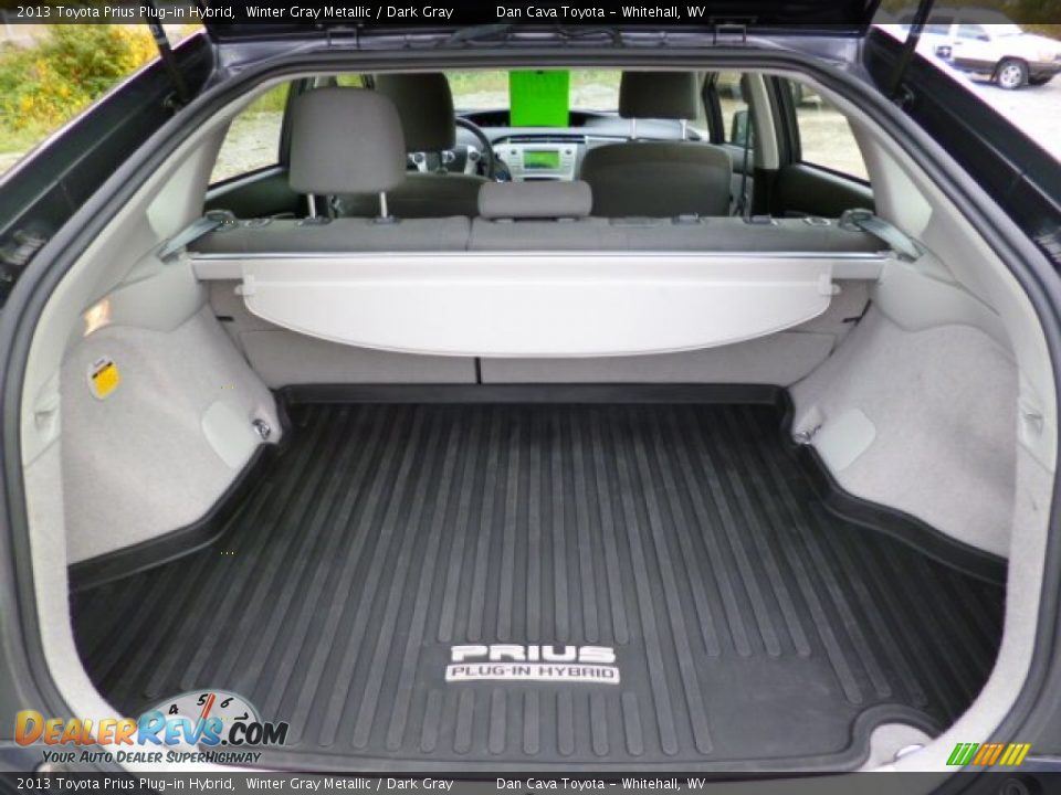 2013 Toyota Prius Plug-in Hybrid Winter Gray Metallic / Dark Gray Photo #9
