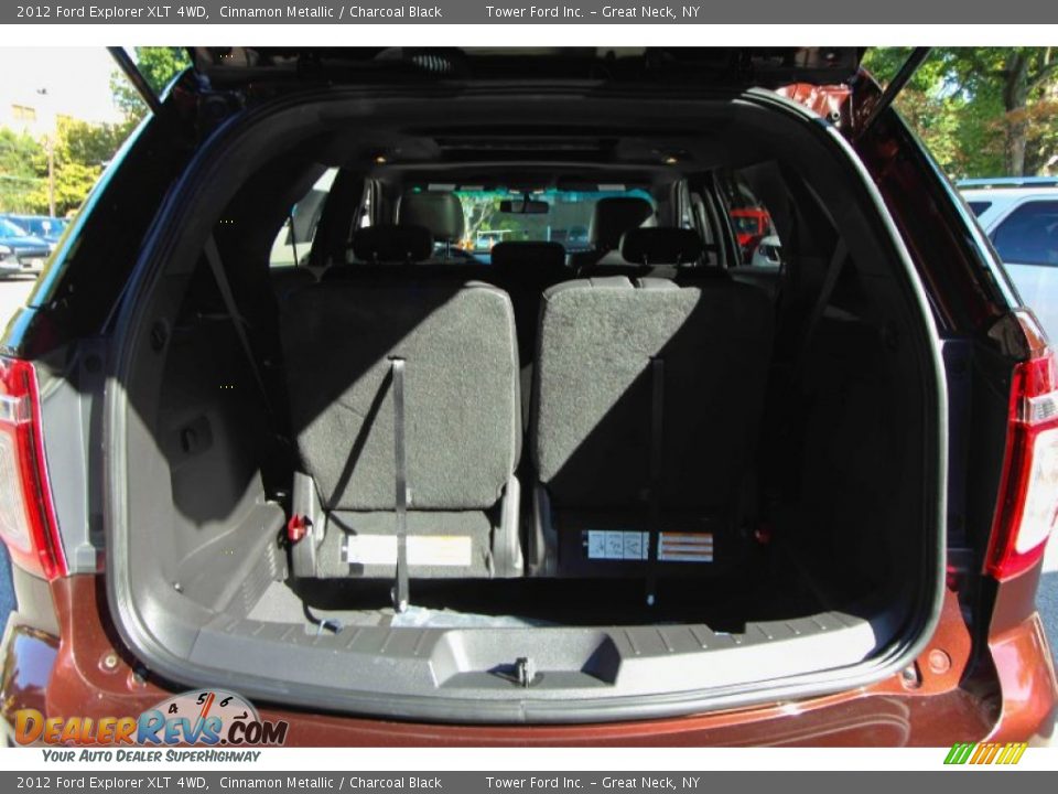 2012 Ford Explorer XLT 4WD Cinnamon Metallic / Charcoal Black Photo #12