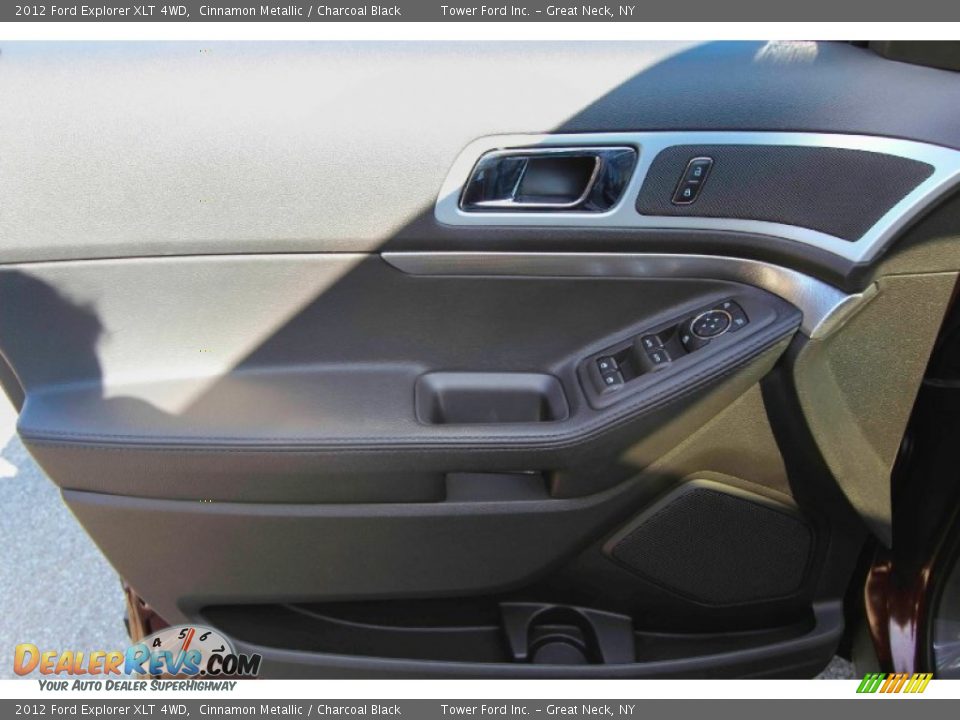2012 Ford Explorer XLT 4WD Cinnamon Metallic / Charcoal Black Photo #13