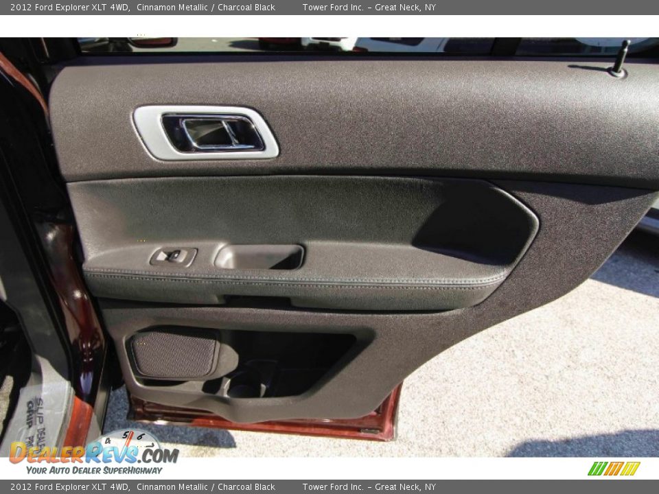 2012 Ford Explorer XLT 4WD Cinnamon Metallic / Charcoal Black Photo #27