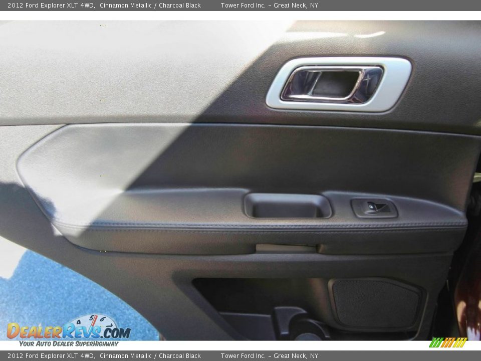 2012 Ford Explorer XLT 4WD Cinnamon Metallic / Charcoal Black Photo #28