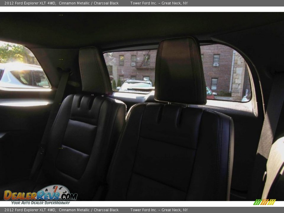 2012 Ford Explorer XLT 4WD Cinnamon Metallic / Charcoal Black Photo #30