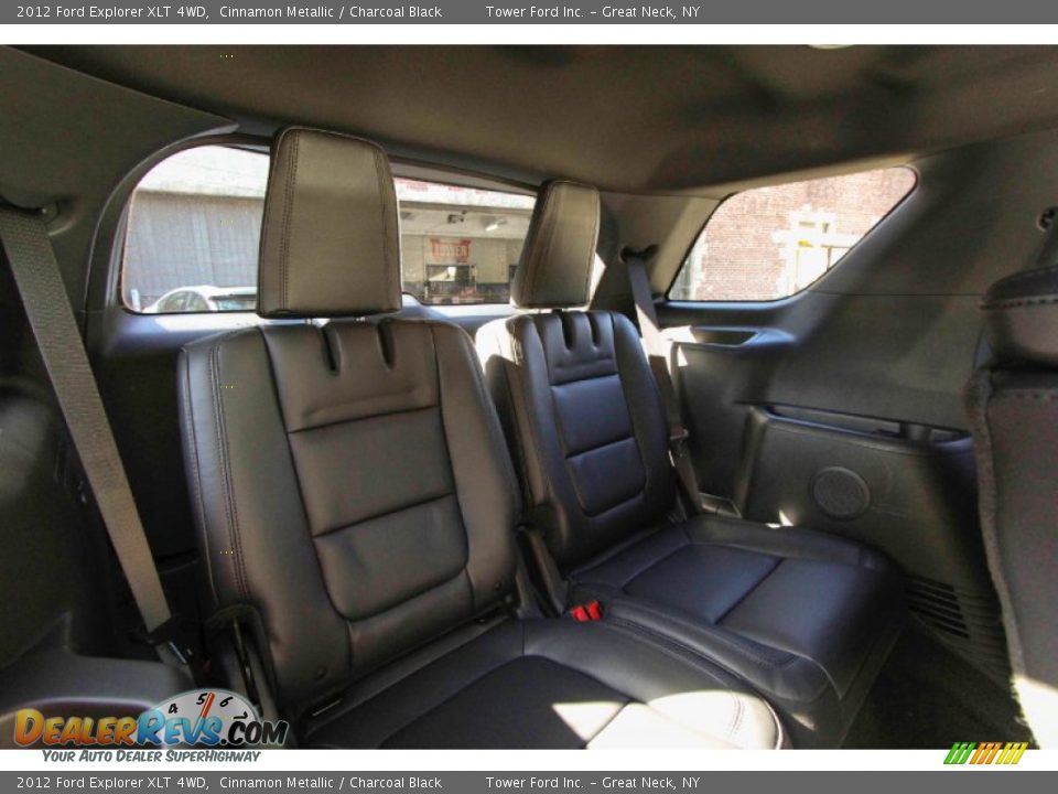 2012 Ford Explorer XLT 4WD Cinnamon Metallic / Charcoal Black Photo #31