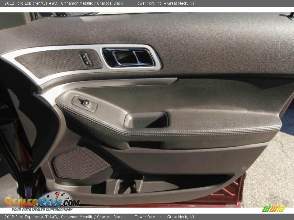 2012 Ford Explorer XLT 4WD Cinnamon Metallic / Charcoal Black Photo #34