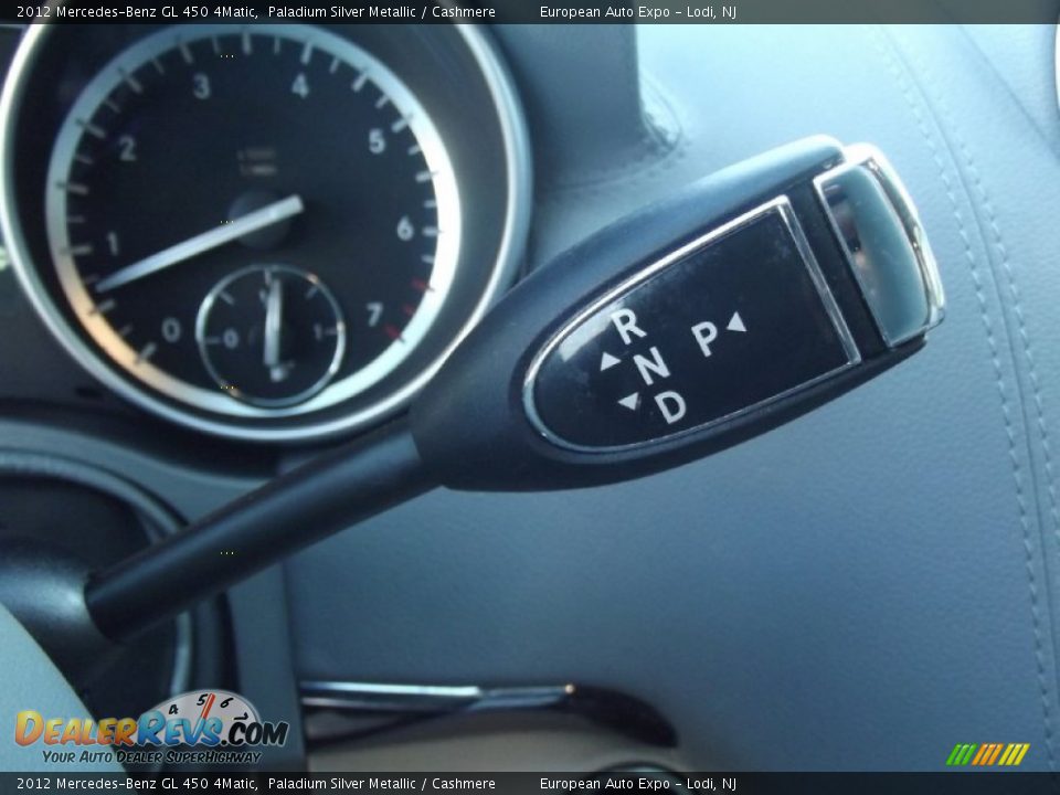 2012 Mercedes-Benz GL 450 4Matic Paladium Silver Metallic / Cashmere Photo #24
