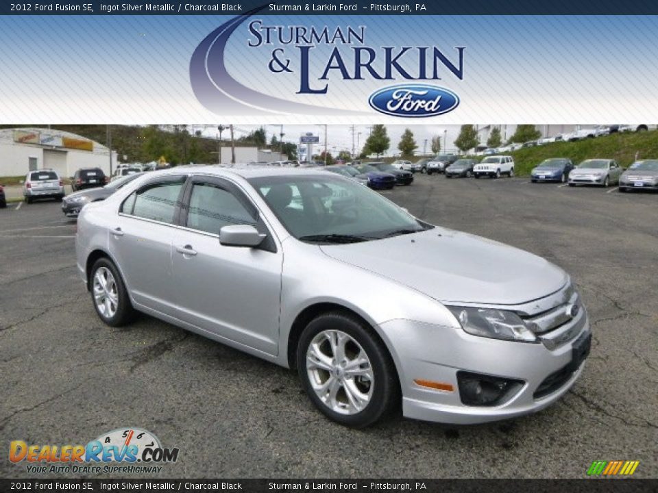 2012 Ford Fusion SE Ingot Silver Metallic / Charcoal Black Photo #1