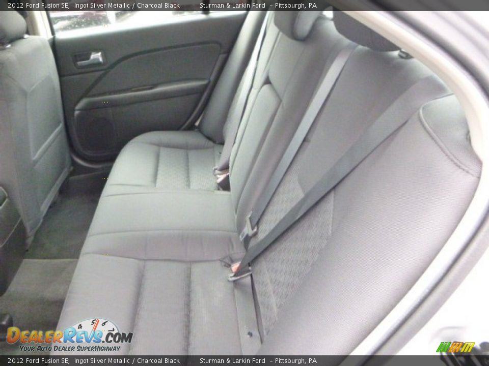2012 Ford Fusion SE Ingot Silver Metallic / Charcoal Black Photo #9