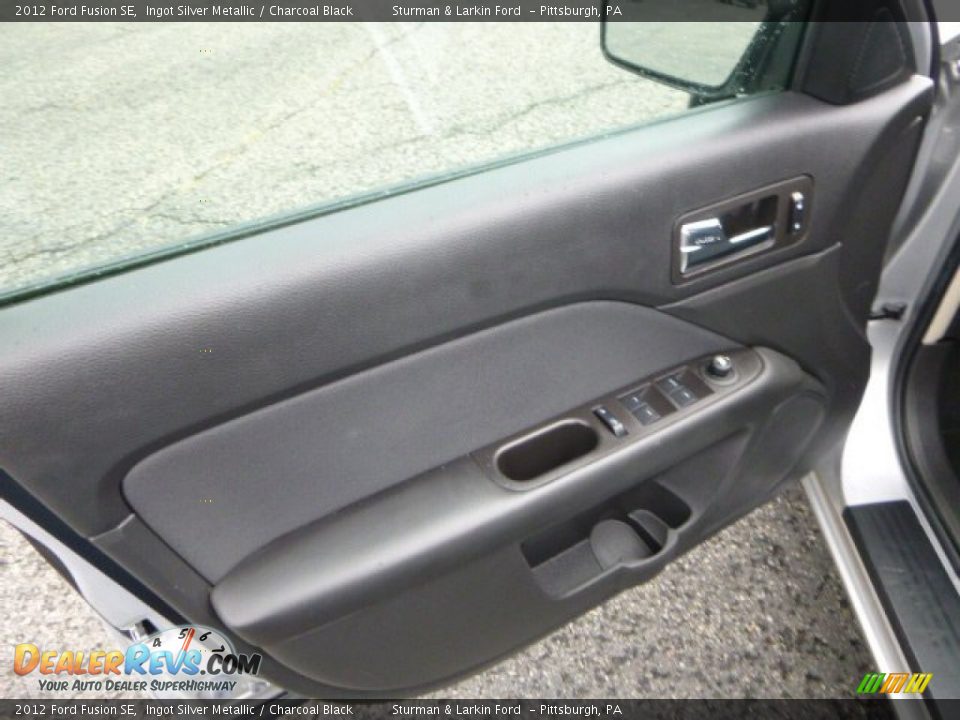 2012 Ford Fusion SE Ingot Silver Metallic / Charcoal Black Photo #11