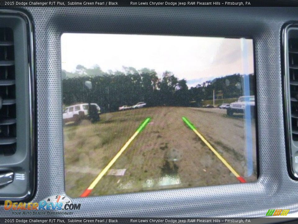 2015 Dodge Challenger R/T Plus Sublime Green Pearl / Black Photo #19