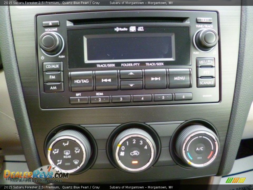 2015 Subaru Forester 2.5i Premium Quartz Blue Pearl / Gray Photo #18