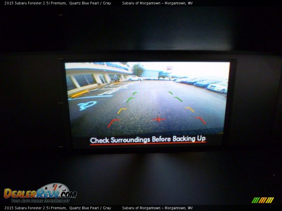 2015 Subaru Forester 2.5i Premium Quartz Blue Pearl / Gray Photo #19