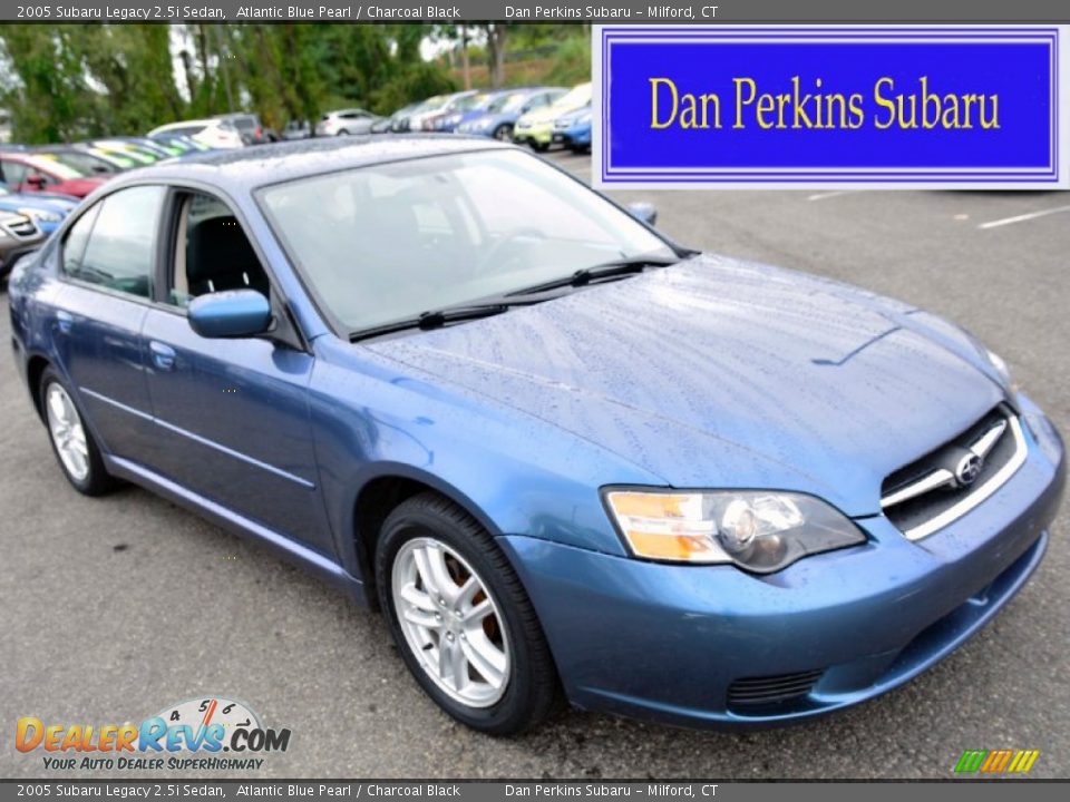 2005 Subaru Legacy 2.5i Sedan Atlantic Blue Pearl / Charcoal Black Photo #1