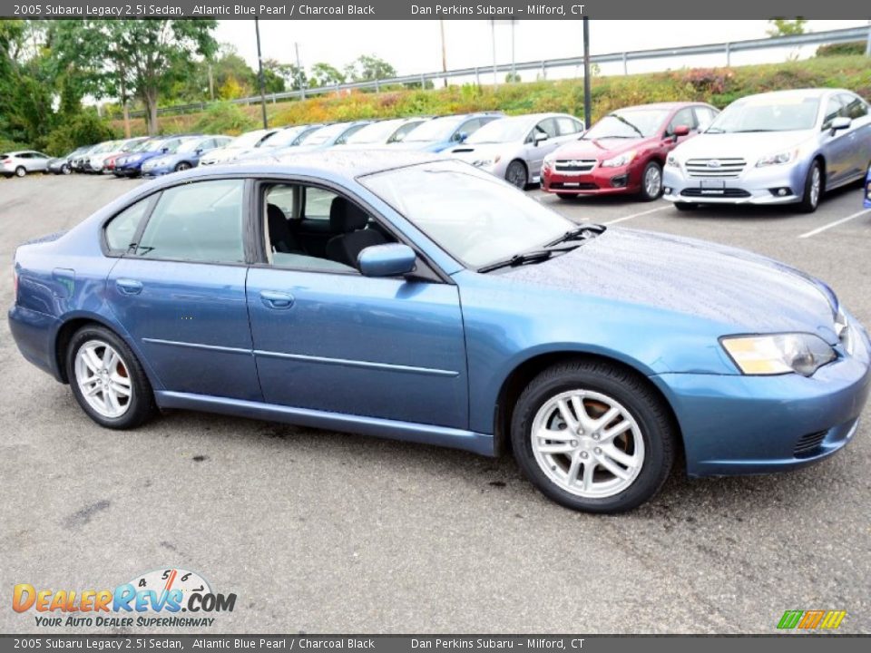 2005 Subaru Legacy 2.5i Sedan Atlantic Blue Pearl / Charcoal Black Photo #4