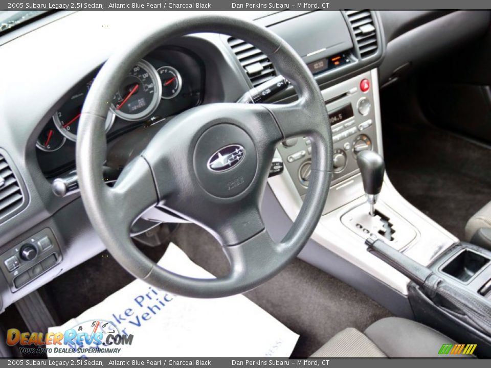 2005 Subaru Legacy 2.5i Sedan Atlantic Blue Pearl / Charcoal Black Photo #5