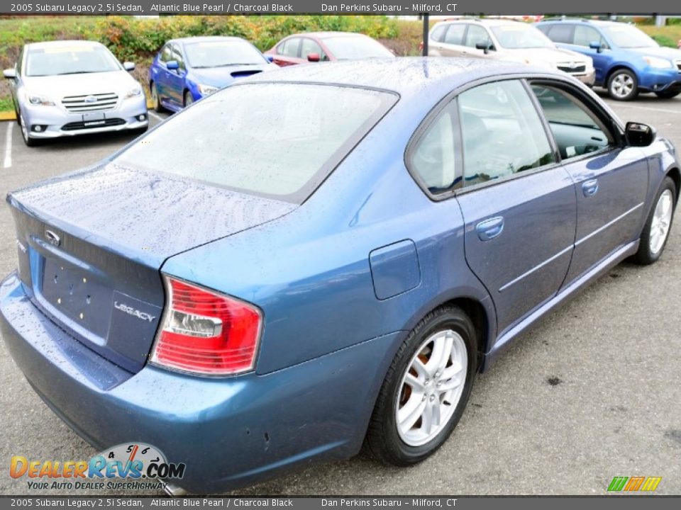 2005 Subaru Legacy 2.5i Sedan Atlantic Blue Pearl / Charcoal Black Photo #6