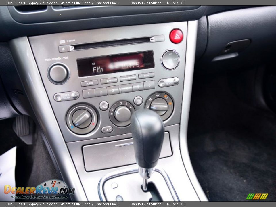 2005 Subaru Legacy 2.5i Sedan Atlantic Blue Pearl / Charcoal Black Photo #13