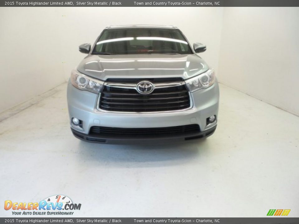 2015 Toyota Highlander Limited AWD Silver Sky Metallic / Black Photo #3