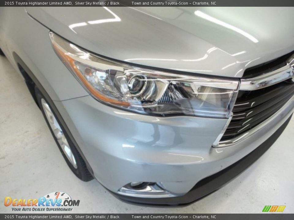 2015 Toyota Highlander Limited AWD Silver Sky Metallic / Black Photo #4