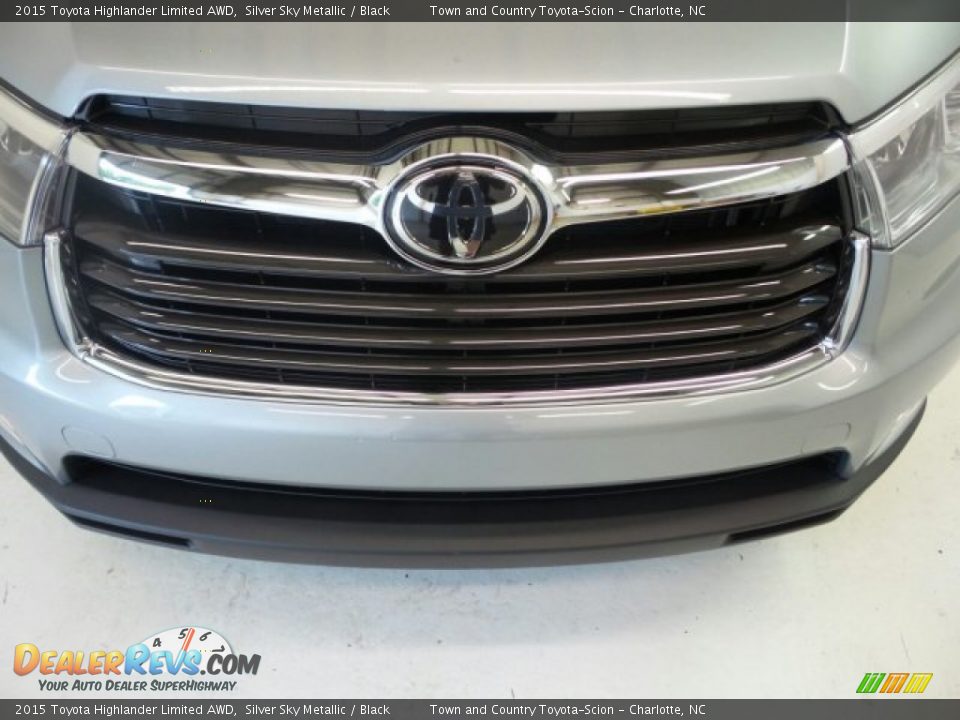 2015 Toyota Highlander Limited AWD Silver Sky Metallic / Black Photo #5
