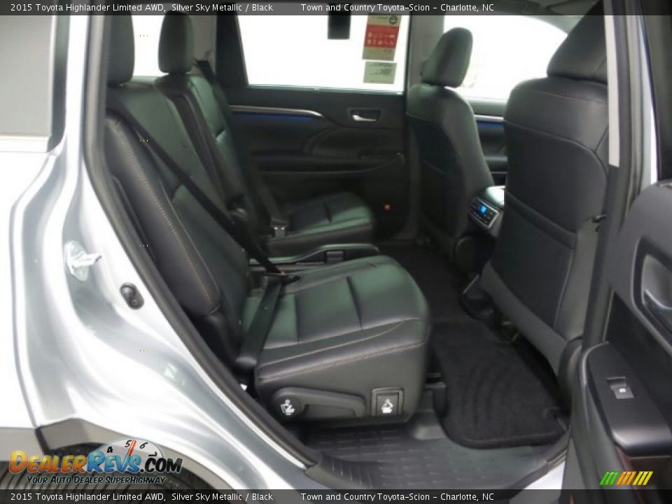 2015 Toyota Highlander Limited AWD Silver Sky Metallic / Black Photo #16