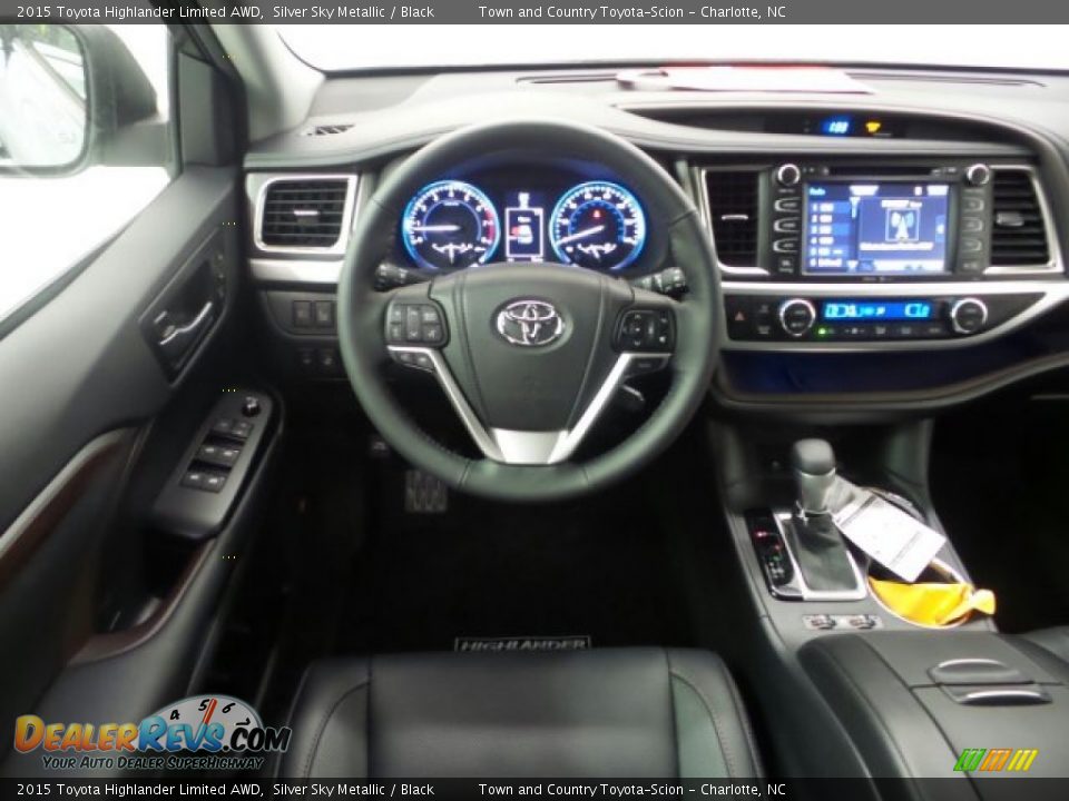 2015 Toyota Highlander Limited AWD Silver Sky Metallic / Black Photo #18