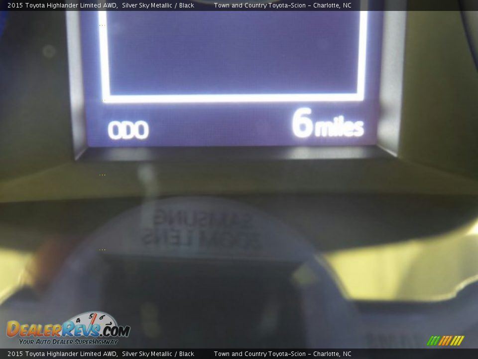 2015 Toyota Highlander Limited AWD Silver Sky Metallic / Black Photo #20
