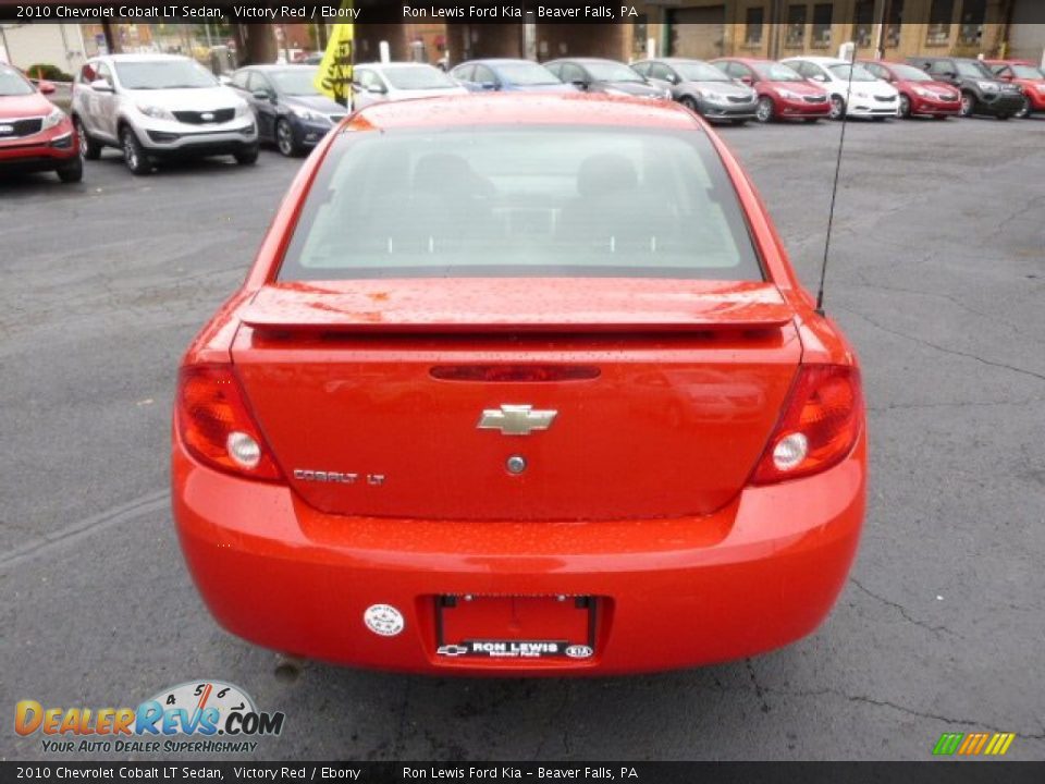 2010 Chevrolet Cobalt LT Sedan Victory Red / Ebony Photo #7