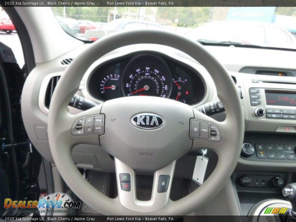 2015 Kia Sportage LX Steering Wheel Photo #19