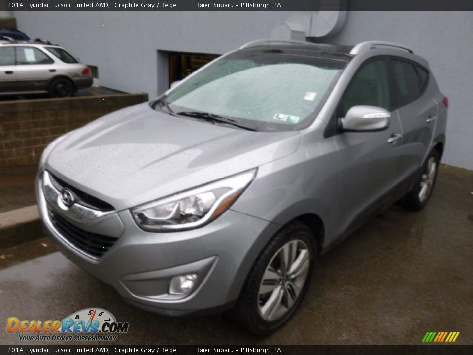 Front 3/4 View of 2014 Hyundai Tucson Limited AWD Photo #3