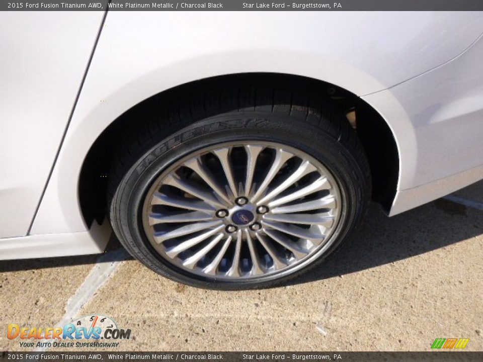 2015 Ford Fusion Titanium AWD Wheel Photo #8
