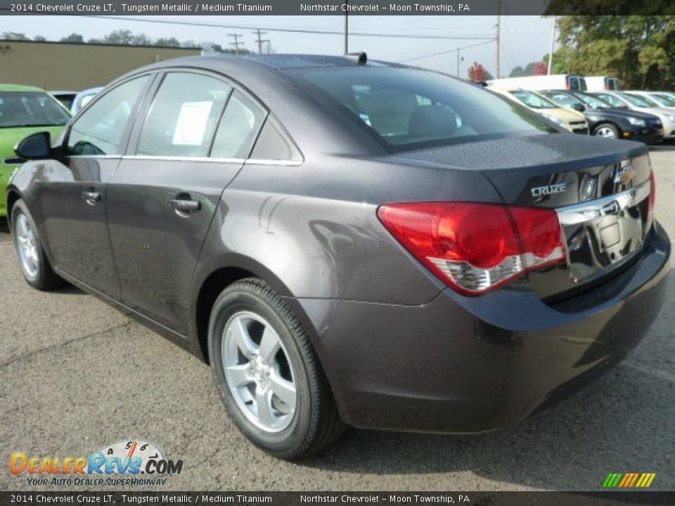 2014 Chevrolet Cruze LT Tungsten Metallic / Medium Titanium Photo #3