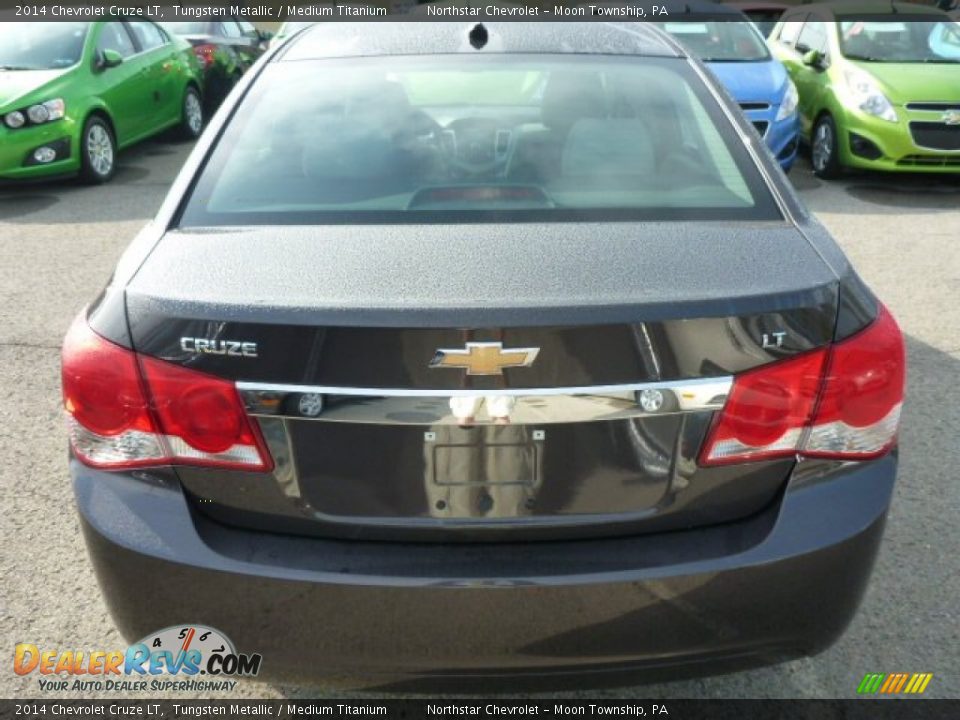 2014 Chevrolet Cruze LT Tungsten Metallic / Medium Titanium Photo #4