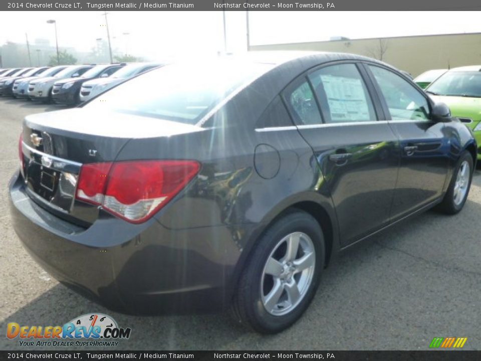 2014 Chevrolet Cruze LT Tungsten Metallic / Medium Titanium Photo #5